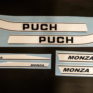 Puch Monza sæt - special udgave hvid
